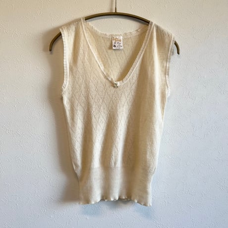 〈vintage〉made in England / wool cutsew