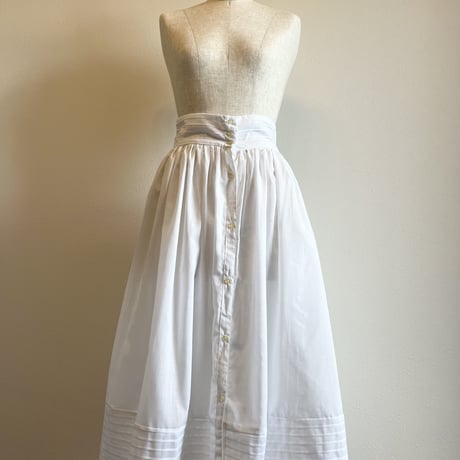 〈vintage〉white skirt