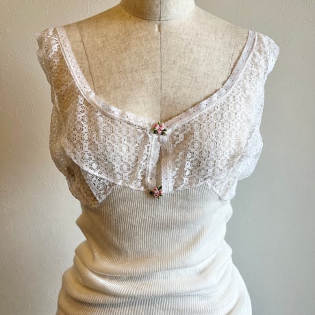 〈vintage〉euro underwear camisole