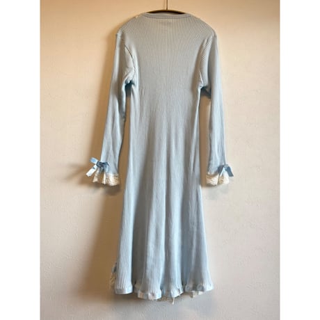 〈vintage〉made in Italy / rib onepiece