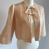 〈vintage〉 quilting bed jacket