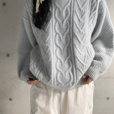 〈vintage〉made in France / fisherman sweater