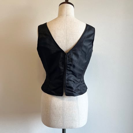 〈vintage〉made in France / lace up bustier