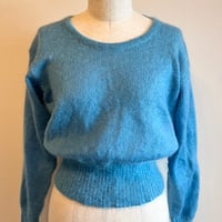 〈vintage〉made in Italy / kid mohair sweater