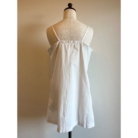 〈antique〉cotton slip mini length
