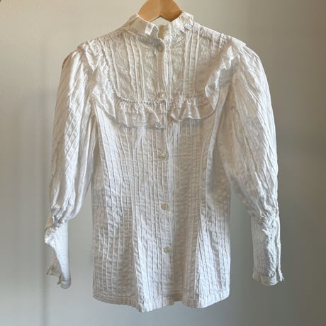 〈antique〉gigot sleeves Edwardian blouse