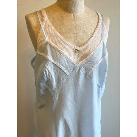 〈vintage〉cotton slip