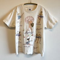 〈vintage〉ballerina print tee