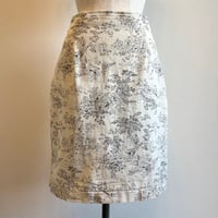 〈vintage〉made in USA/ pattern skirt