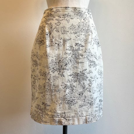 〈vintage〉made in USA/ pattern skirt