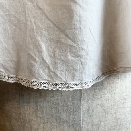 〈antique〉1900's antique cotton sleeve less tops