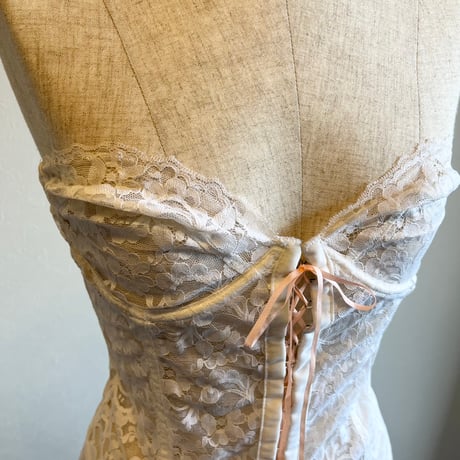 〈vintage〉made in Germany/lace bustier