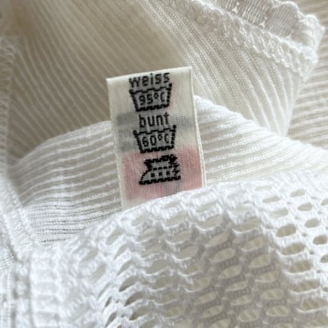 〈vintage〉Europa made rib camisole