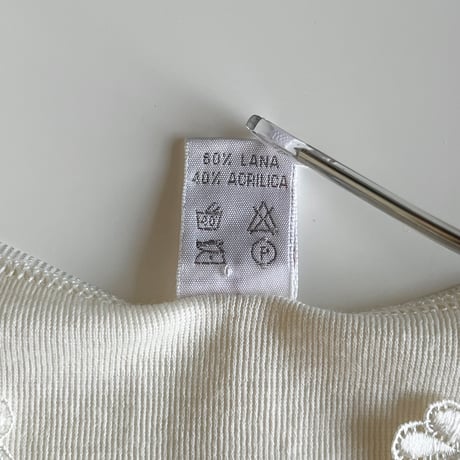 〈vintage〉Euro underwear camisole (dead stock)