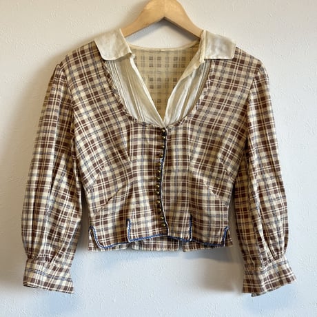 〈vintage〉check pattern setup