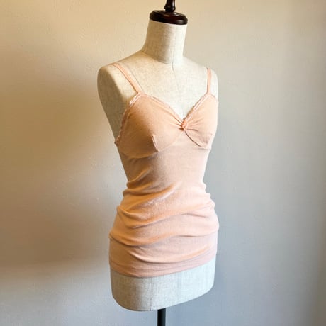 〈vintage〉Euro underwear knit camisole
