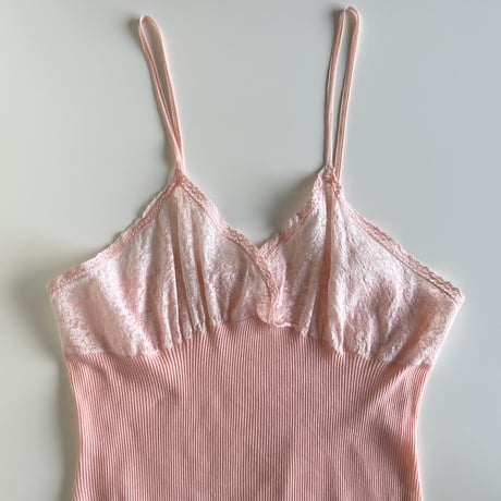 〈vintage〉Euro cotton camisole