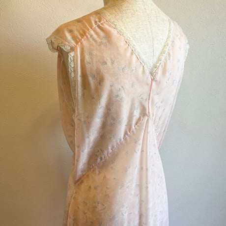 〈vintage〉sheer slip dress