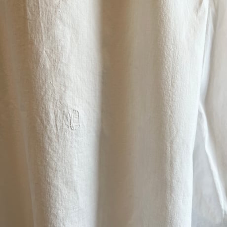 〈antique〉volume sleeve cotton blouse