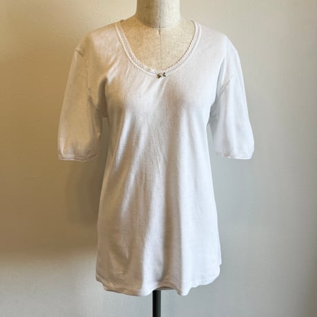 〈vintage〉eyelet cotton cutsew