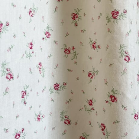 〈vintage〉made in USA/petit rose pattern onepiece