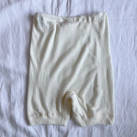 〈vintage〉eyelet knit under pants
