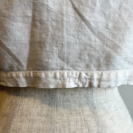 〈vintage〉ladder lace cotton blouse