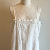 〈antique〉cotton slip mini length