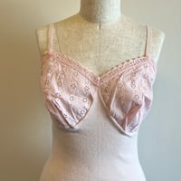 〈vintage〉Europa made rib camisole