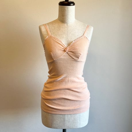〈vintage〉Euro underwear knit camisole