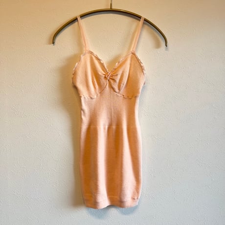〈vintage〉Euro underwear knit camisole