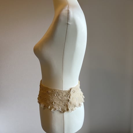 〈antique〉lace corset belt