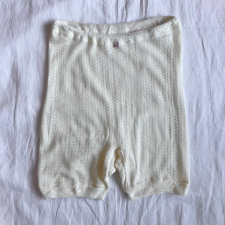 〈vintage〉eyelet knit under pants
