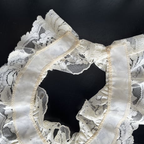 〈vintage〉tiered lace design collar