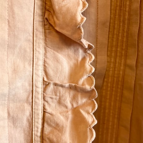 〈antique〉scallop collar blouse