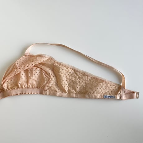 〈vintage〉cotton bra