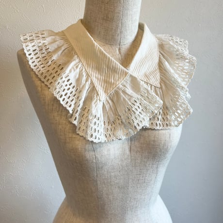 〈vintage〉cotton false collar