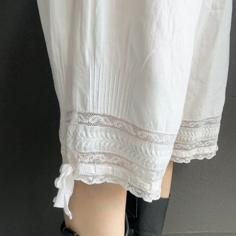 〈antique〉cotton drawers pants