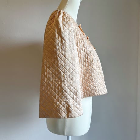 〈vintage〉 quilting bed jacket