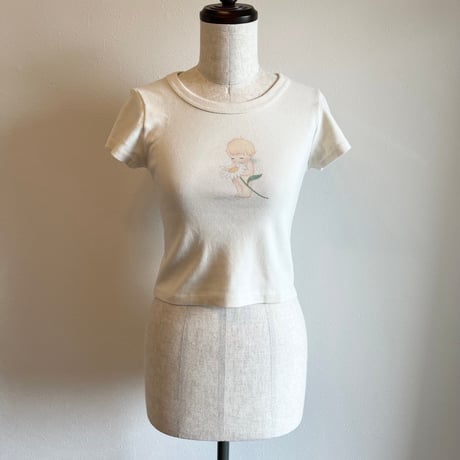 〈vintage〉made in Europa/fancy print tee