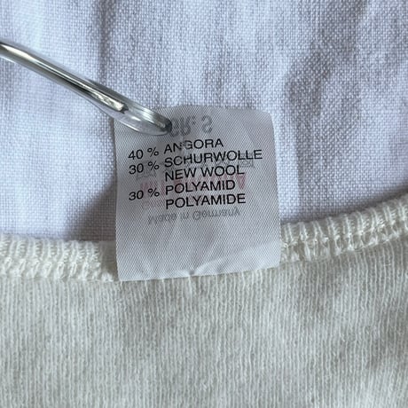〈vintage〉made in Germany/angora cutsew