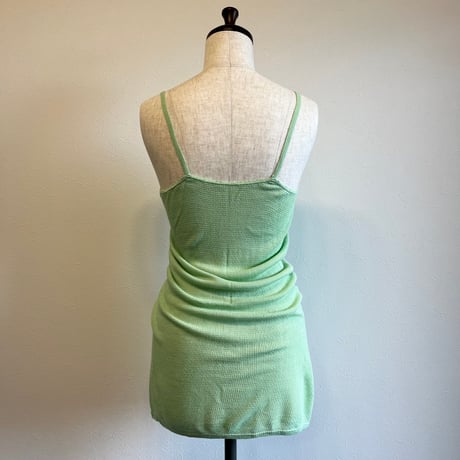 〈vintage〉euro camisole light green