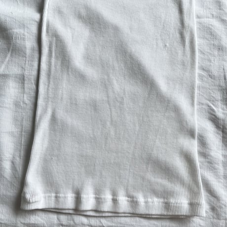 〈vintage〉Europa made rib camisole