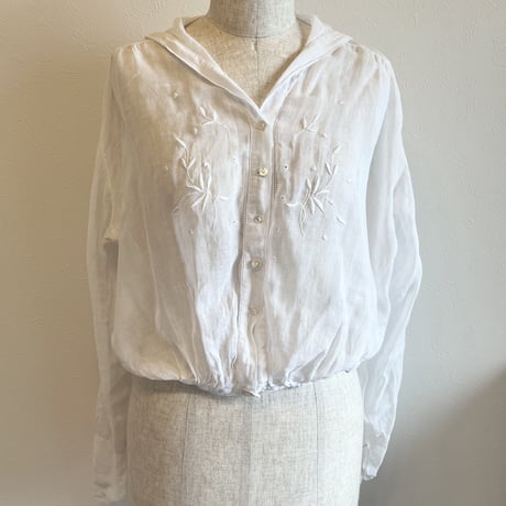 〈antique〉sailor collar blouse