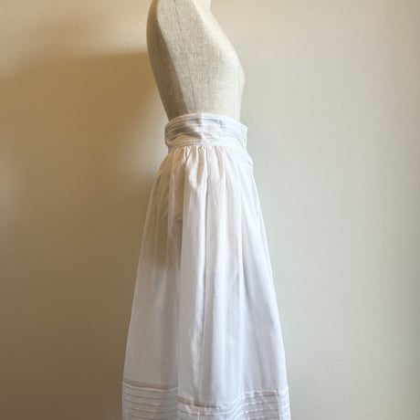 〈vintage〉white skirt