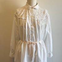〈vintage〉race piping onepiece