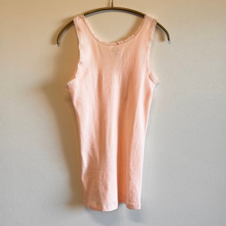 〈vintage〉euro underwear tanktop peachpink