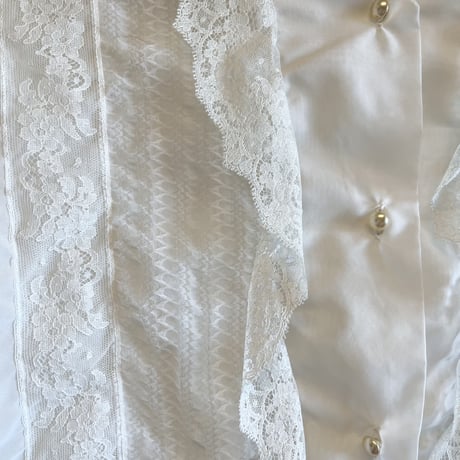 〈vintage〉sheer blouse