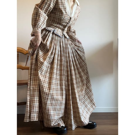 〈vintage〉check pattern setup