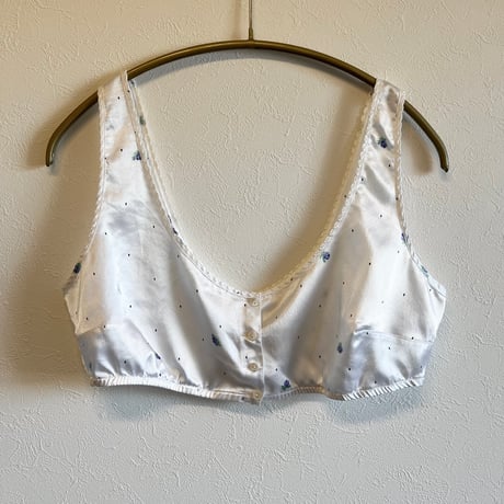 〈vintage〉made in Italy/satin bustier